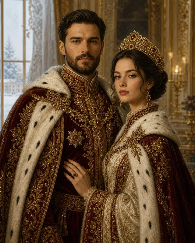 Imperial Romanov Portrait