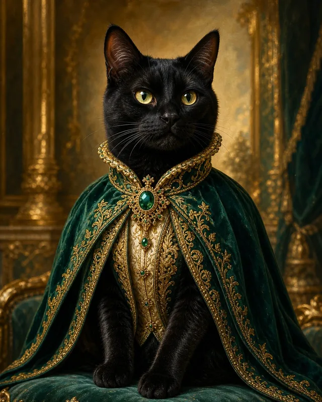 Emerald Court Cat